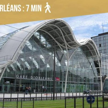 Somptueux Studio Hyper Centre Avec Wifi Orléans Exterior foto